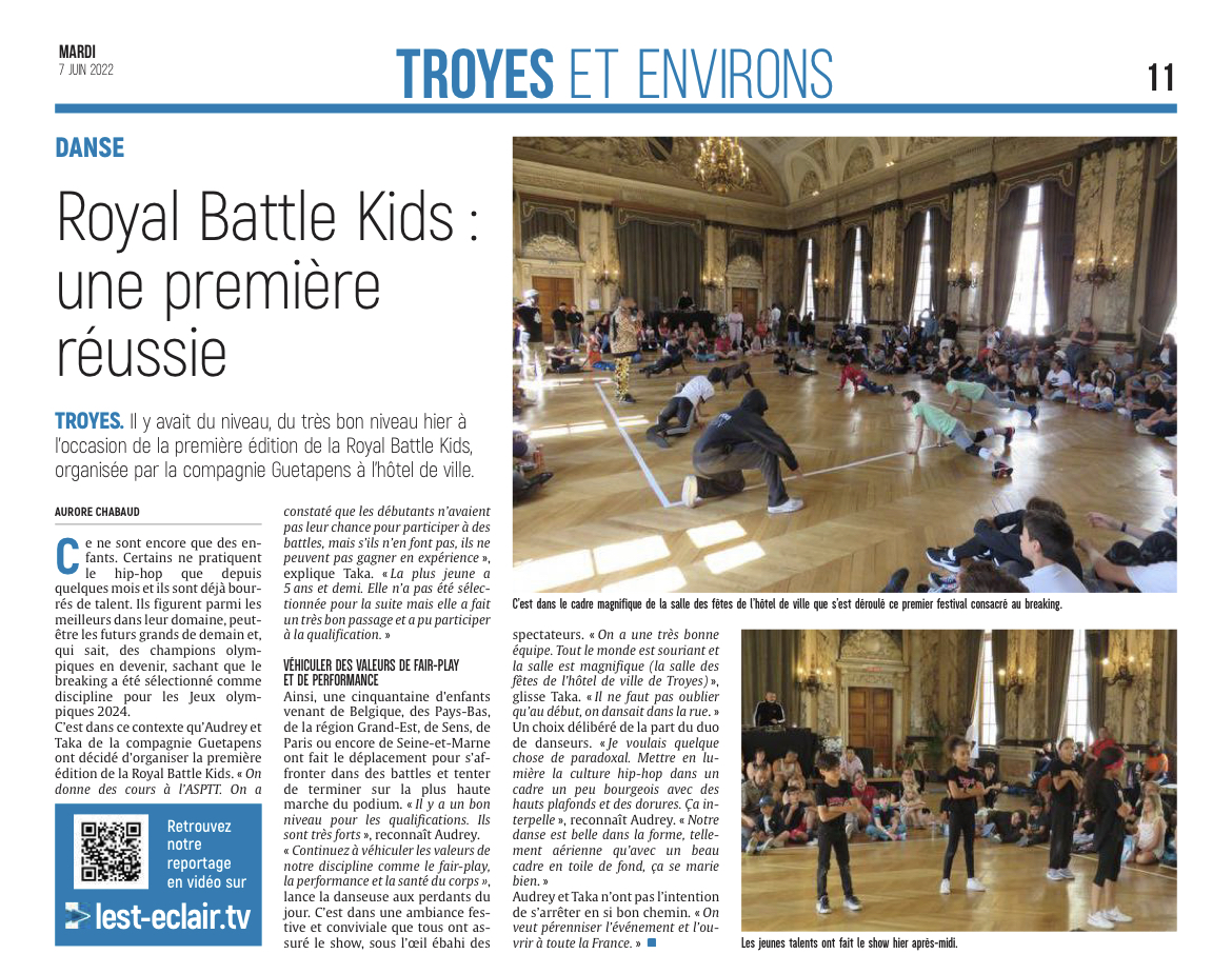 Royal Battle Kids : une première réussie.