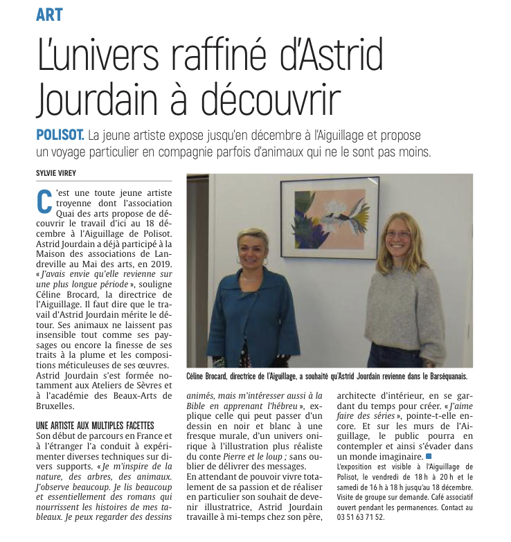 L'univers raffiné d'Astrid Jourdain à découvrir.