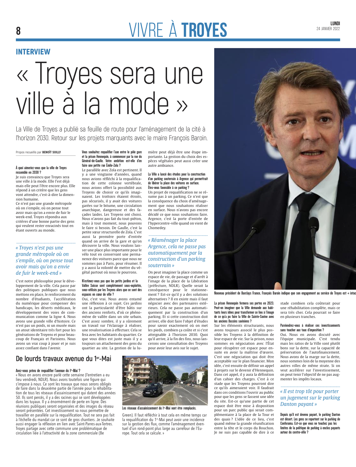 TROYES sera une ville à la mode.