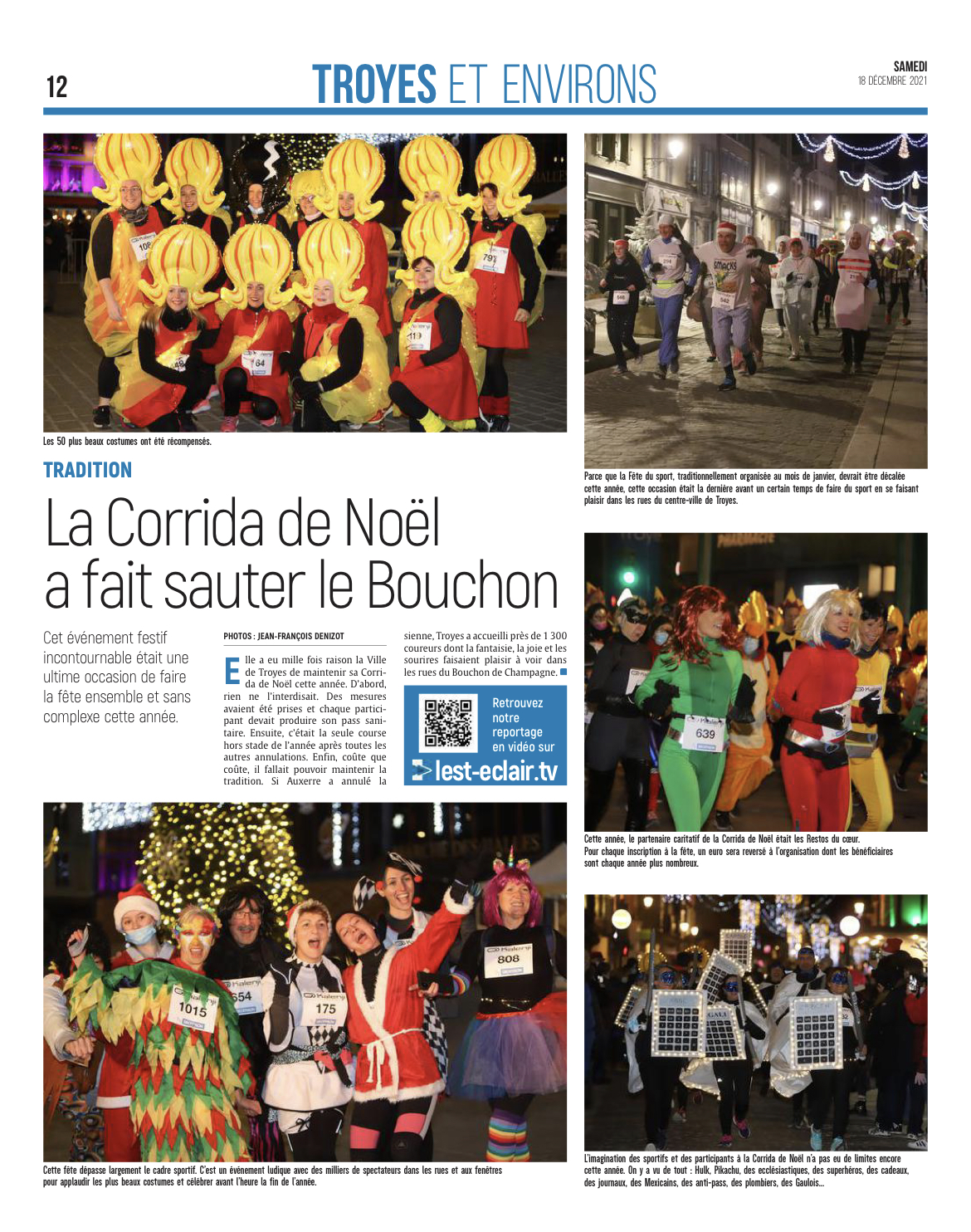 La Corrida de Noël a fait sauter le Bouchon.